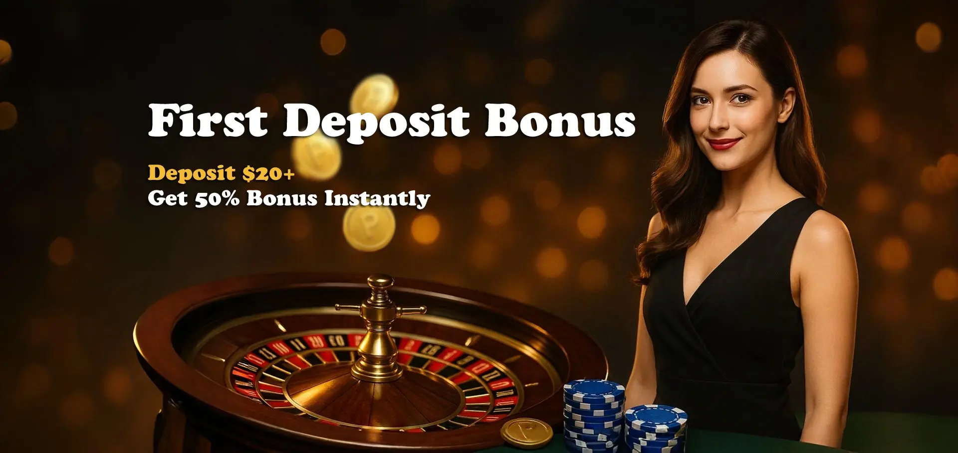 Fisrt Deposit Bonus Promotion Single