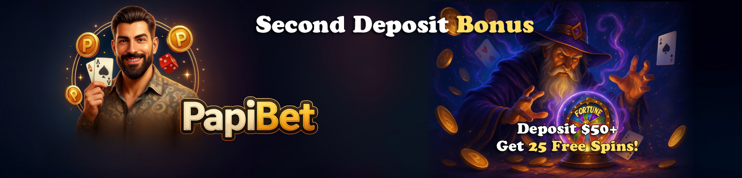 Casino - Second Deposit Bonus