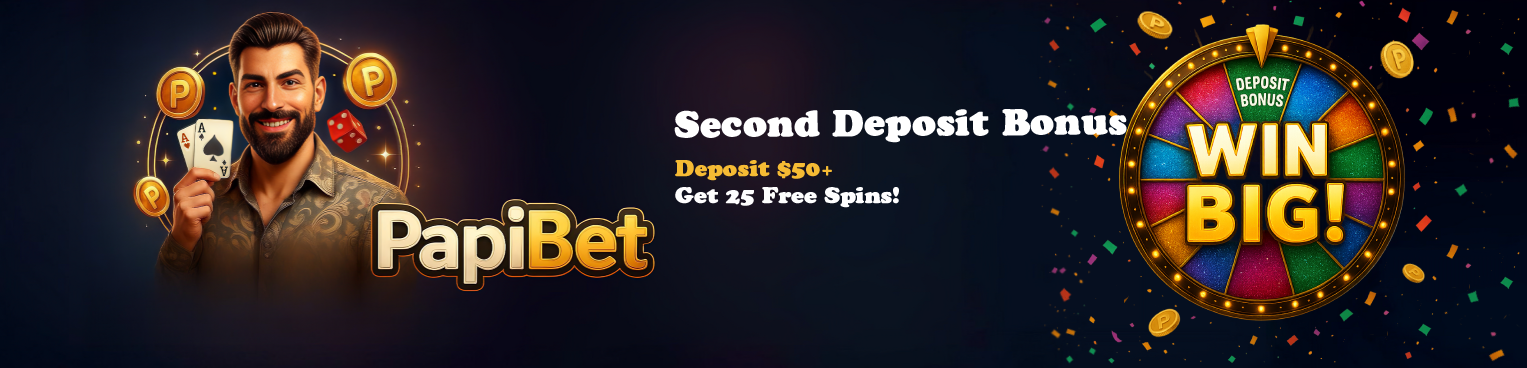 Second Deposit Bonus
